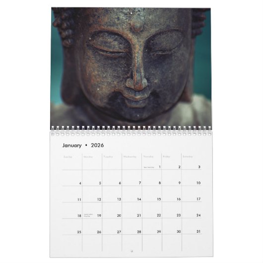 Chiffres De Bouddha 2016 Calendrier (Jan 2026)