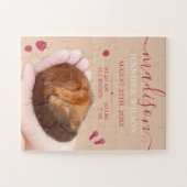 Chiffres de naissance nouveau-né baby Puzzle (Horizontal)