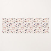 Chiffres de yoga sur un tapis de yoga ! (Devant (Horizontal))