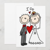 Chiffres mariages Ajouter votre invitation de voeu (Devant / Derrière)