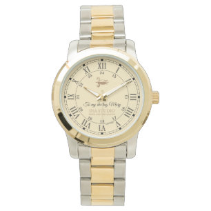 Chiffres romains classiques Montre Or