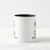Chignon Décoiffé, Rien Fait - Mug Maternité (Centre)