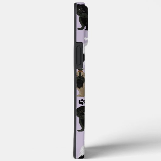 Chih Tzu Chiens Paws et Bones Coque-Mate coque iph (Verso / Droite)