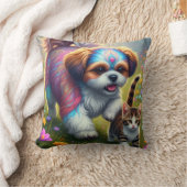Chih tzu et coussin kitten (Couverture)