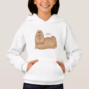 Chih tzu long cheveux dessin de chien