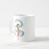 Chihiro opgewonden weg koffiemok (Voorkant links)