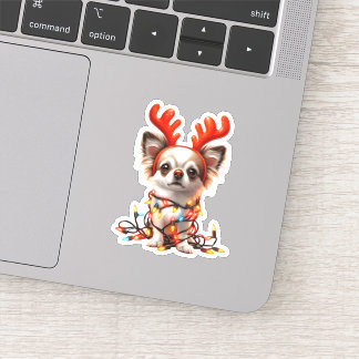 Chihuaha rendier Sticker
