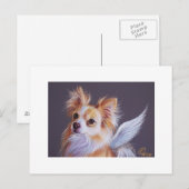 Chihuahua Angel Briefkaart (Voorkant / Achterkant)