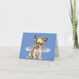 Chihuahua Angel Loss of Pet Kaart