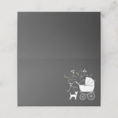 Chihuahua-Baby shower (Buitenkant ongevouwen)