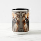 Chihuahua Bah! Humbug Christmas Coffee Mok Cup (Midden)