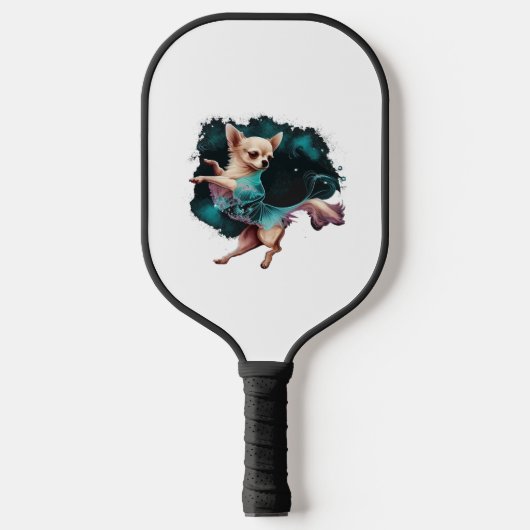 Chihuahua Ballerina Ballet Dansen Pickleball Paddle (Voorkant)