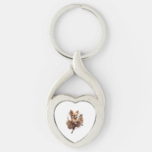 Chihuahua Ballerina Ballet Dansen Sleutelhanger