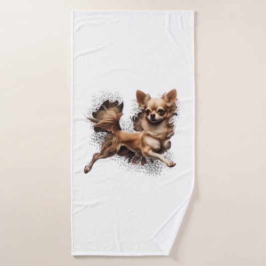 Chihuahua Ballerina Danse de ballet (Serviette de bain)