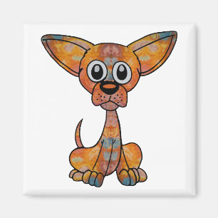 Chihuahua Batik Magneet