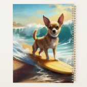 Chihuahua Beach Surf Peinture (Dos)