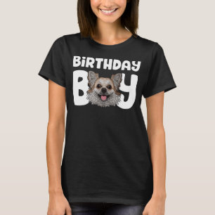 Chihuahua Birthday Boy Party Dog Kinder Chihuahua T-shirt