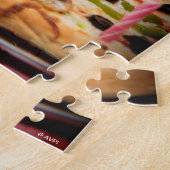 Chihuahua Birthday Pizza Pie Legpuzzel (Zijkant)