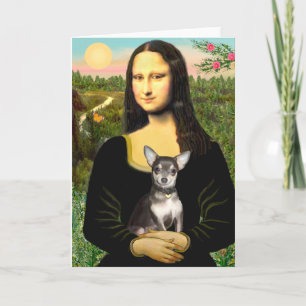 Chihuahua (BlueTan) - Mona Lisa Kaart