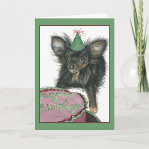Chihuahua Bonne carte d'anniversaire