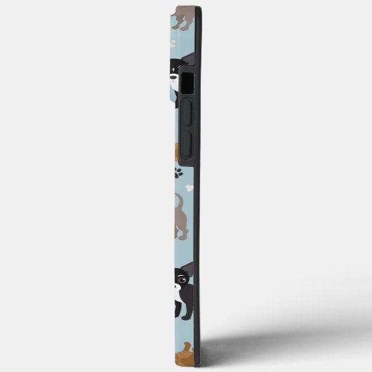 Chihuahua Botten en Paws Blue Case-Mate iPhone Case (Achterkant / Links)