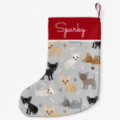 Chihuahua Botten en poten Kleine Kerstsok (Achterkant)