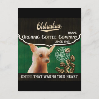 Chihuahua Brand - Biologische Koffiebedrijf Briefkaart