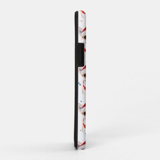Chihuahua Breed Waterverf Dog Pattern Case-Mate iPhone Case (Achterkant/rechts)