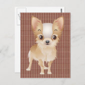 chihuahua briefkaart (Voorkant / Achterkant)