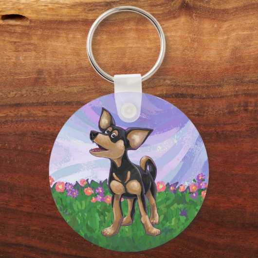 Chihuahua Cadeaus & Accessoires Sleutelhanger (Voorkant)