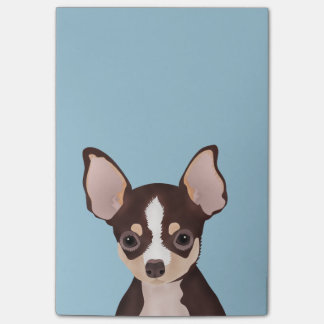 Chihuahua Cartoon Post-it® Notes