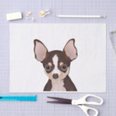 Chihuahua cartoon tissuepapier (Craft)