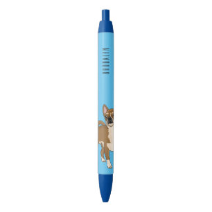 Chihuahua cartoon zwarte inkt pen
