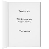 Chihuahua 'Cheese Tax' Christmas card (Intérieur (Droit))