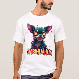 Chihuahua Chi Chichi Chiwawa Zombie Hond Halloween T-shirt