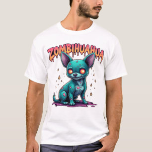 Chihuahua Chi Chichi Chiwawa Zombie Hond Halloween T-shirt