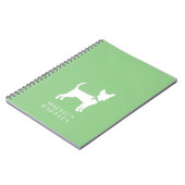 Chihuahua Chien Chiot Carnet (Côté gauche)