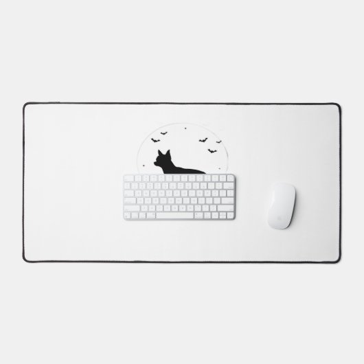 Chihuahua Chien - Halloween Moon Silhouette Classi (Clavier et souris)