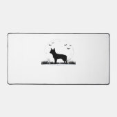 Chihuahua Chien - Halloween Moon Silhouette Classi (Recto)