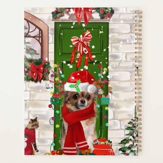 Chihuahua Chien Noël (Dos)