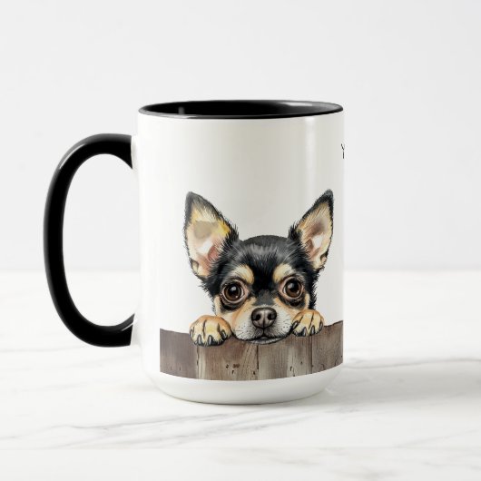 Chihuahua Chig Mug (Gauche)