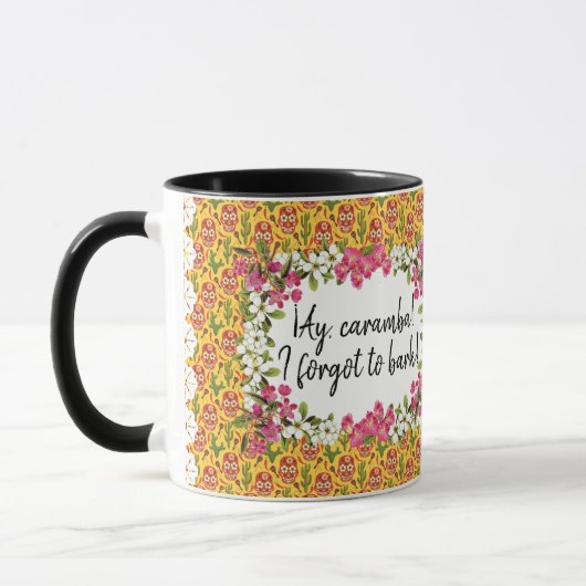 CHIHUAHUA CHIHUA CARAMBA MEXICAIN DESSIN Mug (Gauche)
