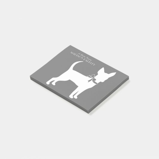 Chihuahua Chip Chiot Notes post-it (Incliné)