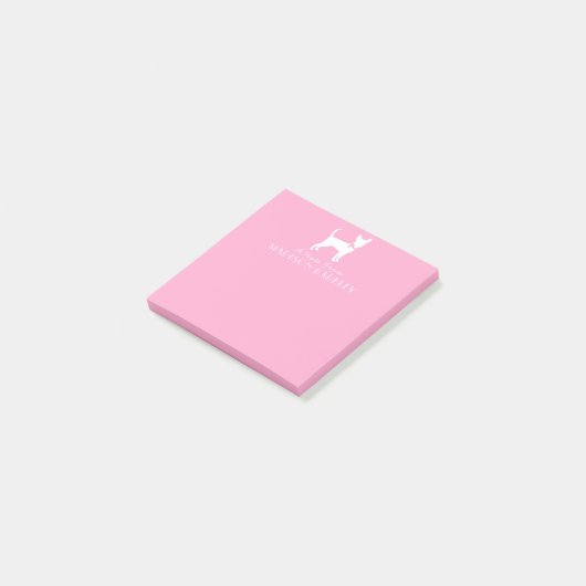 Chihuahua Chip Chiot Notes post-it (Incliné)