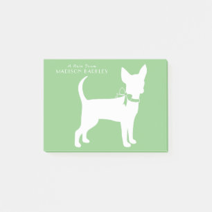 Chihuahua Chip Chiot Notes post-it