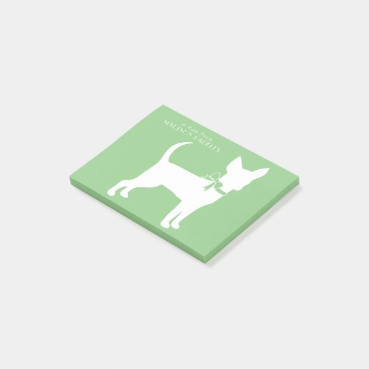 Chihuahua Chip Chiot Notes post-it (Incliné)