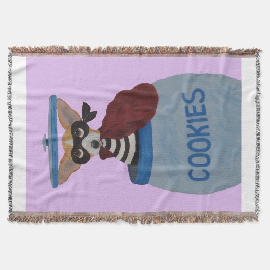 Chihuahua Cookie Dief Deken (Voorkant)