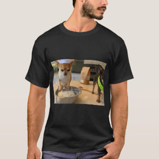 Chihuahua cooking t-shirt