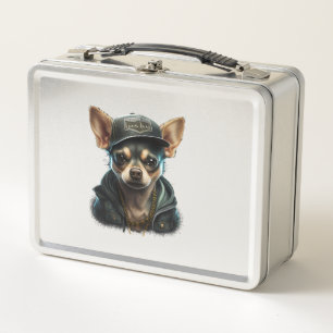 Chihuahua Cool Dog Rap Hip-Hop Gangster