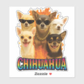 Chihuahua Copy Sticker (Vel)